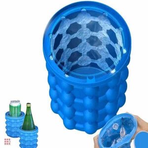 Универсальное ведро-форма для льда «Ice Cube Maker Genie»