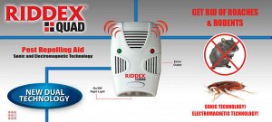 Отпугиватель грызунов и насекомых Riddex Quad 2 в 1