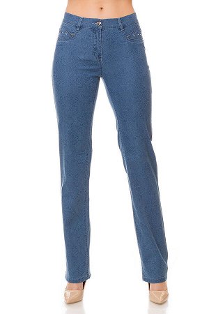 Слегка приуженные голубые джинсы (ряд 44-56) арт. S70521-2464-1