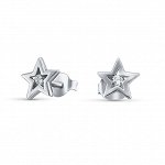 Серебряные серьги, артикул 021ea100022-119