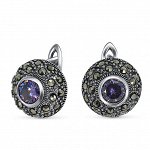 Серебряные серьги, артикул 220028-267f-39