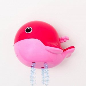 Игрушка для купания «Кит», с брызгалкой, цвет МИКС