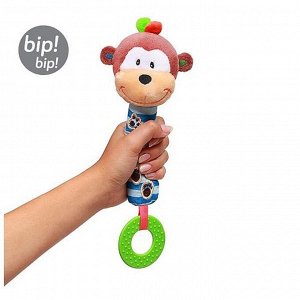 Игрушка-пищалка с прорезывателем BabyOno Monkey George