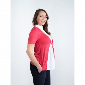 Блузка для беременных 2236, цвет арбуз, размер 48, рост 170