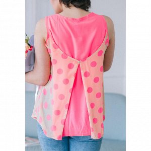 Блузка для беременных 2248, цвет розовый, размер 44, рост 170