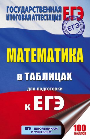 . ЕГЭ. Математика в таблицах. 10-11 классы