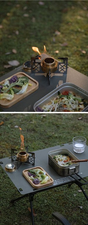 Туристическая спиртовая печь CAMPINGMOON AS-1