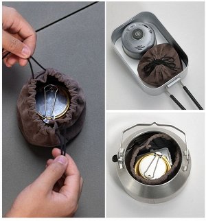 Туристическая спиртовая печь CAMPINGMOON AS-1