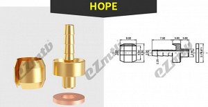 Фитинги Ezmtb для гидравлических тормозов HOPE TECH3 V4 E4 X2