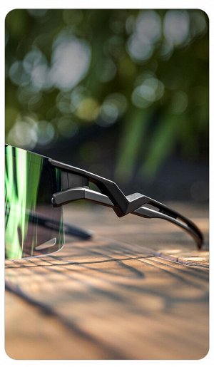 Велосипедные очки ROCKBROS SP337.  Photochromic (зеленый)