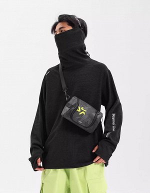 Флисовая горнолыжная кофта LDski WARM. Черный