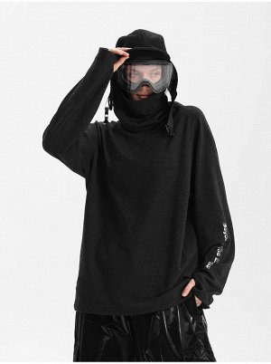 Флисовая горнолыжная кофта LDski WARM. Черный