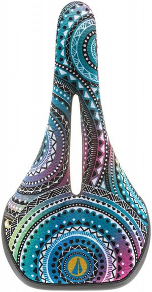 Седло велосипедное SDG Allure V2 Alloy Cornish Surf Print. 265*140 мм
