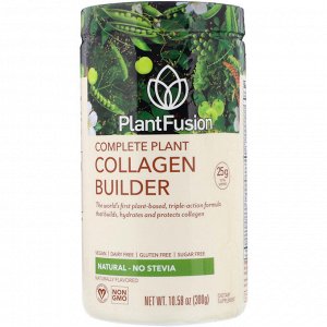 PlantFusion, Complete Plant Collagen Builder, Natural, 10.58 oz (300 g)