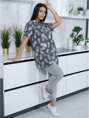 Жаклин  туника женская (антрацит)