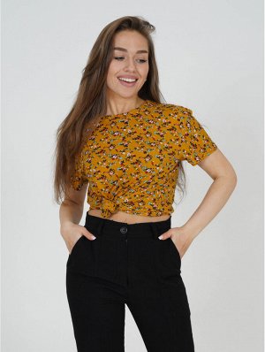 Lovetex Атланта футболка женская (горчица)