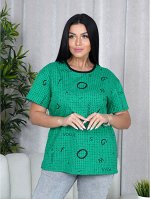 Каролина футболка женская (зеленый)
