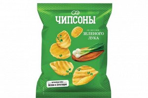 «Чипсоны», чипсы со вкусом зелёного лука, 90 г