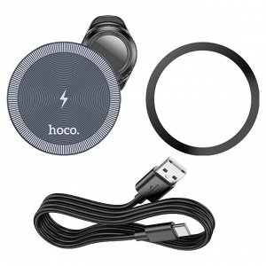 Беспроводное зарядное устройство держатель для телефона MagSafe 15W HOCO HW6 Vision на воздуховод