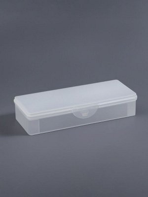 Органайзер для хранения, с вложением, 19x7.5 см, прозрачный