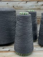 Пряжа для вязания 100 гр., Royal topw 100%  гребенной меринос экстрафайн 1500м/100гр (смот в 2 нити) Grigio medium (средне-серый)