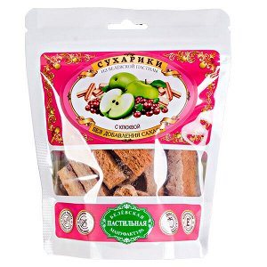 Сухарики из пастилы без сахара с клюквой 40 г 1/20
