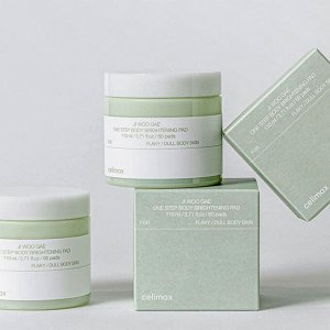 Celimax Осветляющие пэды для тела Ji Woo Gae One Step Body Brightening Pad, 60 шт. (110 мл)