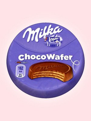 Хрустящая вафля Milka Choco Wafer / Милка Чоко Вафер в молочном шоколаде 30 гр