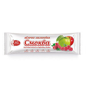 Смоква фруктовая пастила яблочно-малиновая 30 г