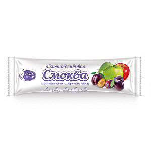 Смоква фруктовая пастила яблочно-сливовая 30 г