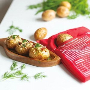 Пакет, рукав, мешок для приготовления, запекания картофеля и овощей в микроволновке