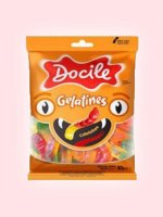 Жевательный мармелад Кислые червячки DOCILE SOUR WORMS 80 гр