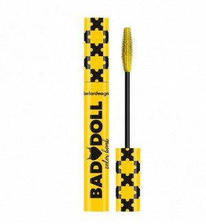 Belor Design Тушь для ресниц Bad doll тон желтый объемная 9 г