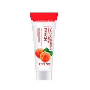 Lebelage daily moisturizing peach hand cream