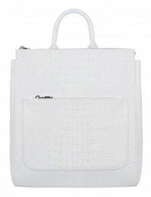Рюкзак-сумка женский Franchesco Mariscotti1-3624к л кайман2 бел
