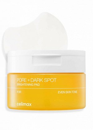 Тонер-пэды для выравнивания тона и рельефа кожи Pore+Dark Spot Brightening Pad,40 шт.(100мл)