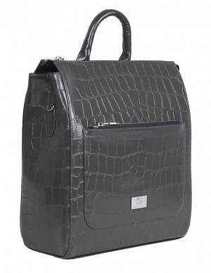 Рюкзак-сумка женский Franchesco Mariscotti1-3624к кл скат3 сер