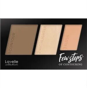 Lavelle Палетка для контуринга "Few steps" 02 peach beige +  NEW