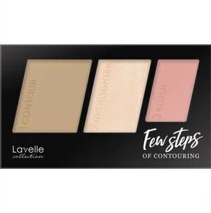 Lavelle Палетка для контуринга "Few steps" 03 rose beige +  NEW