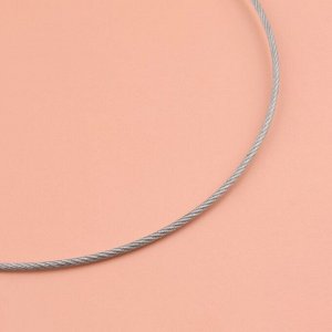 Спицы круговые, для вязания, с металлическим тросом, d = 3,5 мм, 14/80 см