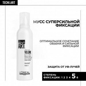 Loreal Мусс для объёма и супер фиксации тонких волос Loreal Professionnel 250 мл Лореаль