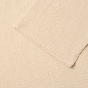 Комплект домашний женский (рубашка на запах, брюки) KAFTAN Basic, молочный
