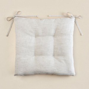 Сидушка SL HOME Direction, 42x42 см, лён 100%, 180 г/м²