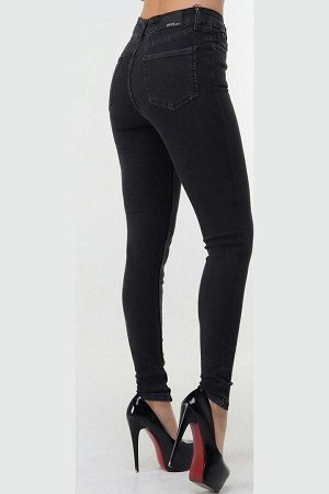 Темно серые джинсы женские СТ-004142