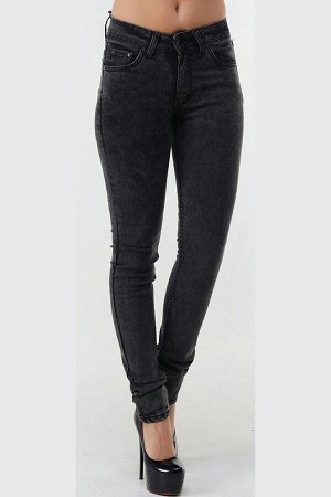 Черные облегающие джинсы СТ-004135