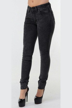 Черные облегающие джинсы СТ-004135