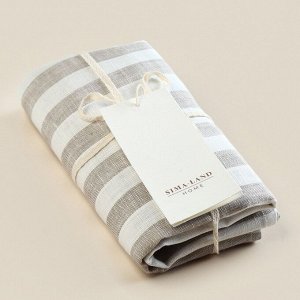 Дорожка SL HOME Strict line 40x142±3 см, лён 100%, плотность 180 г/м²