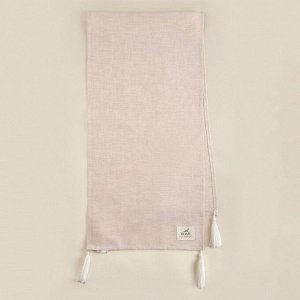 Дорожка SL HOME Gloomy 40x142±3 см, лён 100%, плотность 180 г/м²