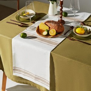 Дорожка SL HOME Persistent, 40x142±3 см, лён 100%, 260 г/м²