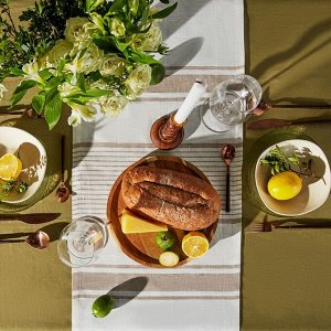 Дорожка SL HOME Persistent, 40x142±3 см, лён 100%, 260 г/м²
